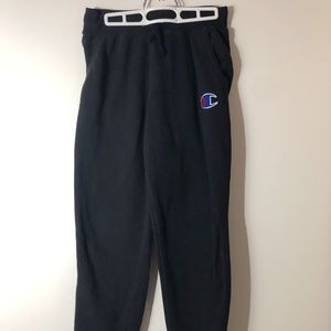 black woman’s champion sweatpants